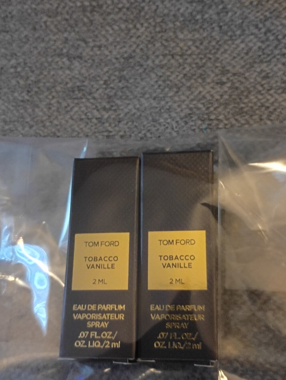 Tom Ford Tabacco Vanille 2ML Sample Size Lot of Two